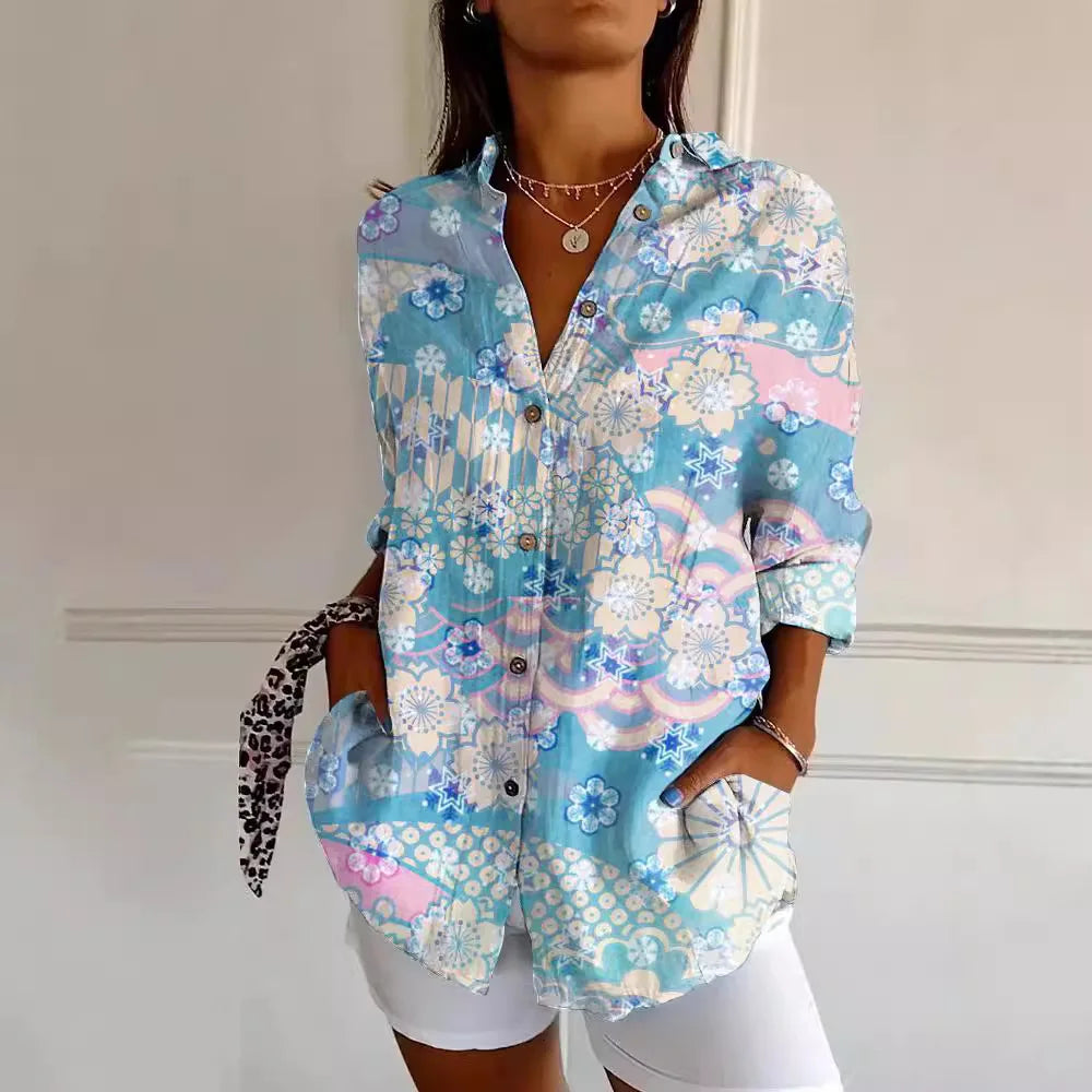 Abélia® | Blusa estampada elegante