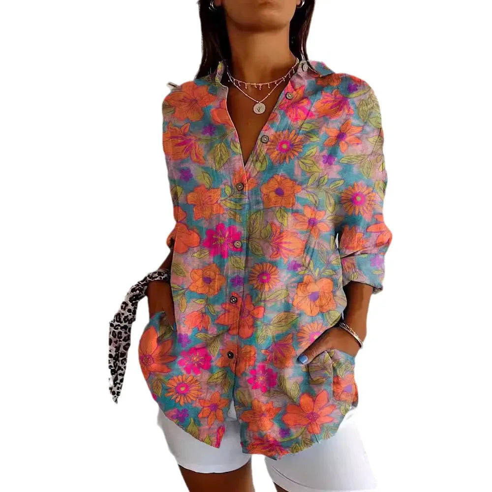 Abélia® | Blusa estampada elegante