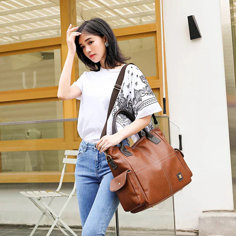Ramona® | Bolsa tote grande de couro