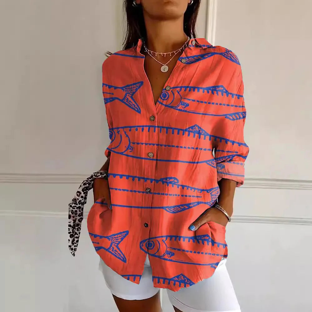 Abélia® | Blusa estampada elegante