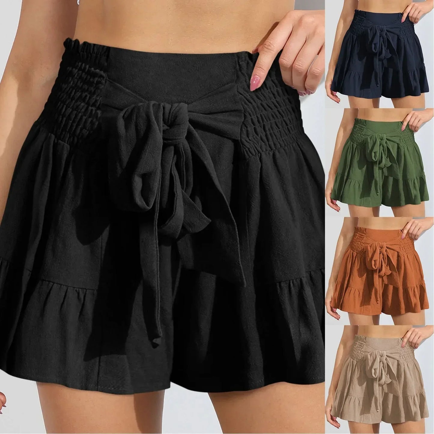 Olga® | Shorts leves de verão para mulheres chiques